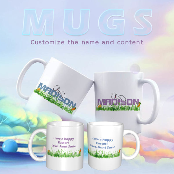 Personalized Easter Celebration - Custom Name Mug