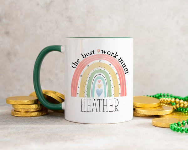 The Best Work Mum Mug – Ideal Birthday and Appreciation Gift for Your Workplace Guardian