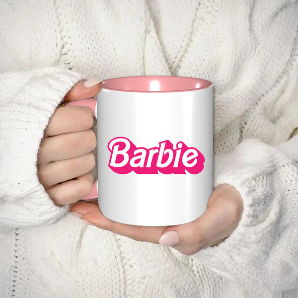 Personalized Barbie Name Mug - A Unique Touch to Your Coffee Time
